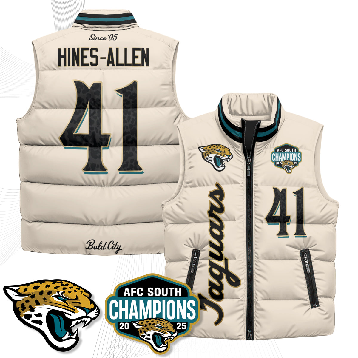 JAX 2026 Rivalries Puffer Vest - Printed