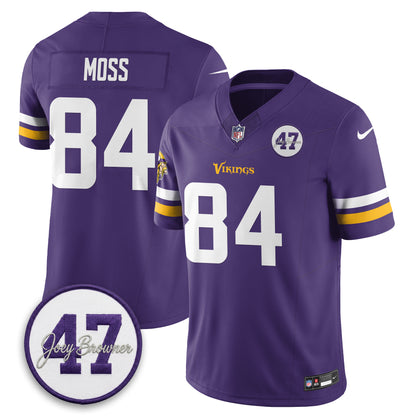 MIN Joey Browner Thank You For Memories - 1960 – 2026 Football Vapor Limited Jersey - All Stitched