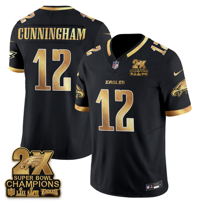 Philadelphia Eagles Fan Gear Vapor Jersey V3- Stitched