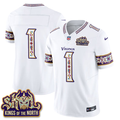Minnesota Vikings  Latino Heritage Month Vapor Jersey - Stitched