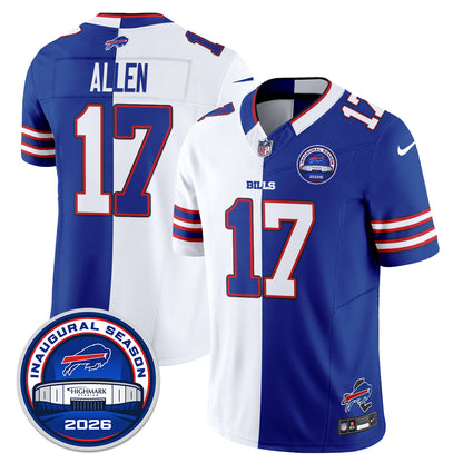 Buffalo Bills 2026 Split Edition Vapor Jersey - Stitched