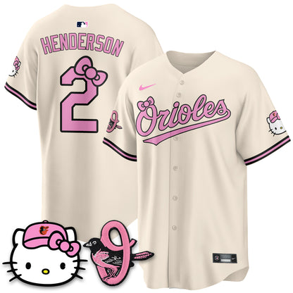 Baltimore Orioles x Meow KT Vapor Premier Limited Jersey - Stitched