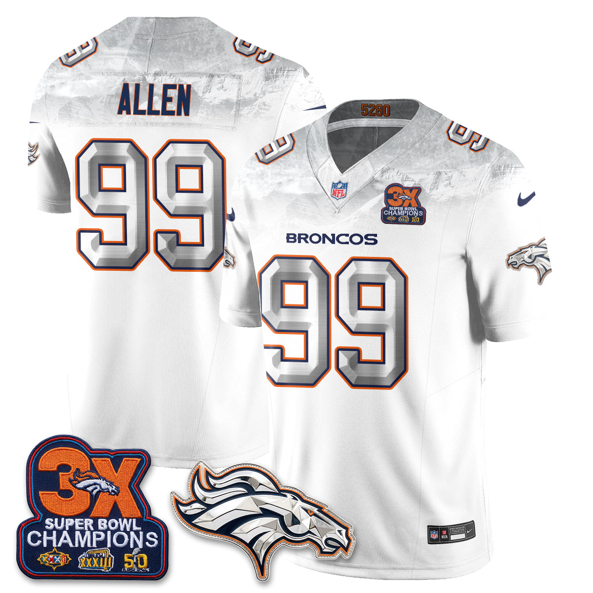 DEN Fangear Mile High Limited Edition - Stitched (2)