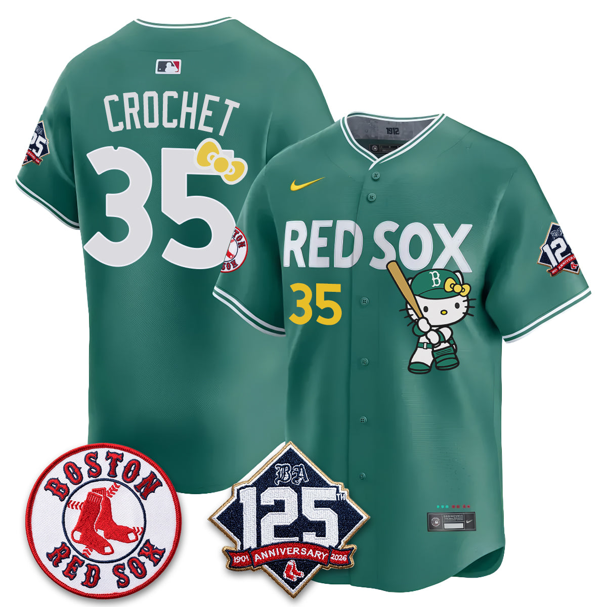 Boston Red Sox x Meow KT Vapor Limited Jersey - Stitched