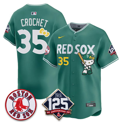 Boston Red Sox x Meow KT Vapor Limited Jersey - Stitched