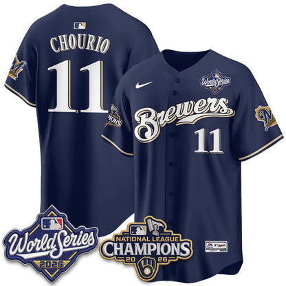 MIL 2026 NL Champions Throwback Jersey - Stitched