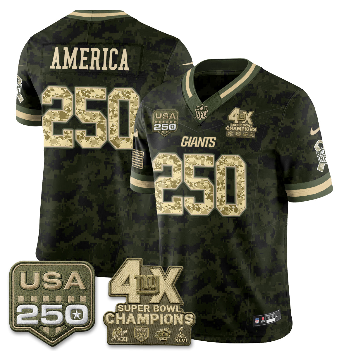 NYG 2026 Salute To Service Limited Edition - Stitched (2)