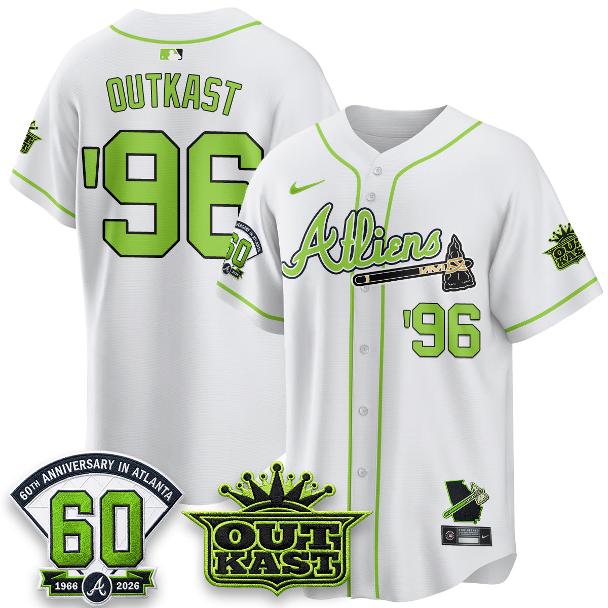 ATL x Outkast Atliens Vapor Jersey - Stitched
