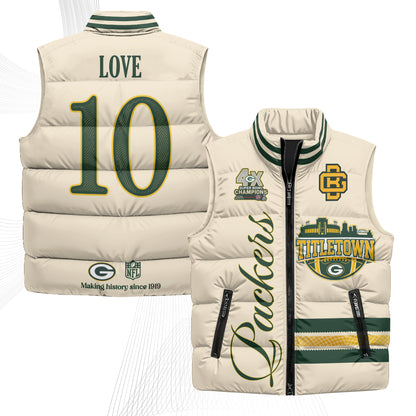 GB 2026 Rivalries Puffer Vest - Printed