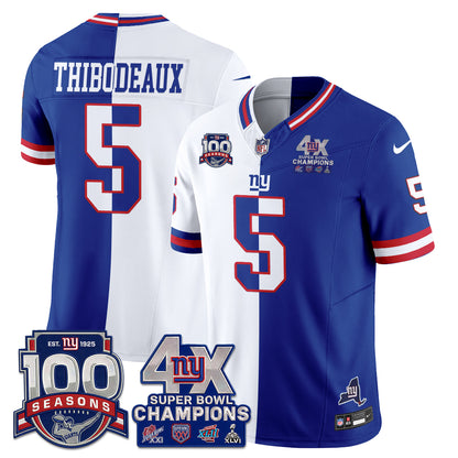 NYG 4X SBowl Split Limited Edition - Stitched (2)
