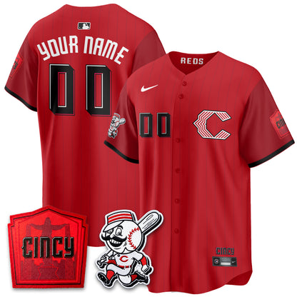 CIN 2026 City Connect Limited Premier Vapor Custom Jersey - All Stitched