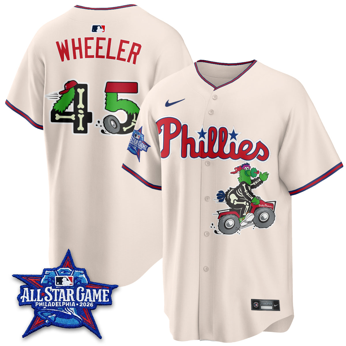 PHI Skeleton Edition Vapor Jersey - Stitched