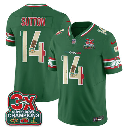 DEN Mexico Edition Vapor Jersey - Stitched
