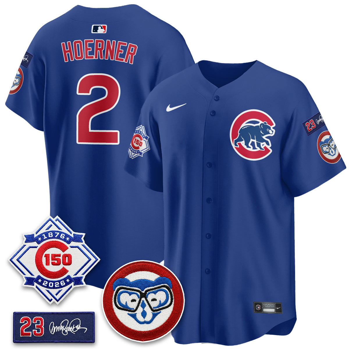 CHC 150th Anniversary Holy Cow Vapor Premier Royal Limited Jersey - All Stitched