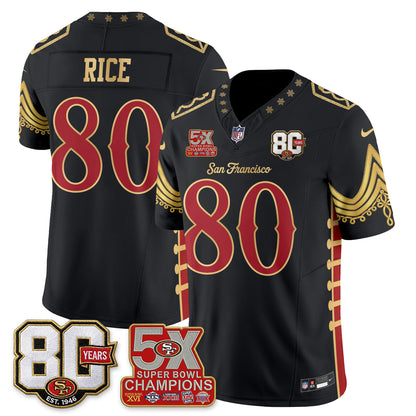 SF Xmas Nutcracker Edition Vapor Jersey - Stitched