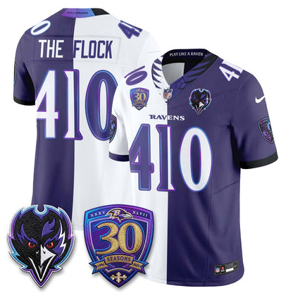 Baltimore Ravens The Next Flight Split Vapor Jersey - Stitched
