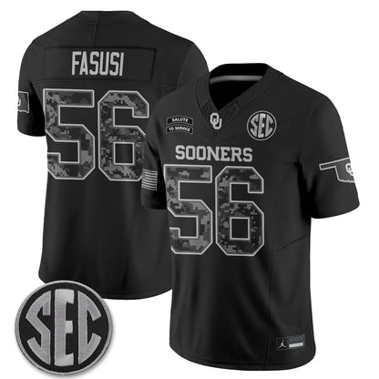 OU 2026 Salute to Service Vapor Jersey - Stitched