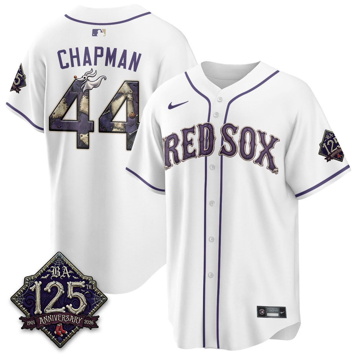 Boston Red Sox Nightmare Vapor Limited Jersey - Stitched