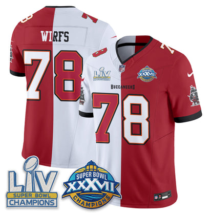TB S.Bowl Split Edition Vapor Jersey - Stitched