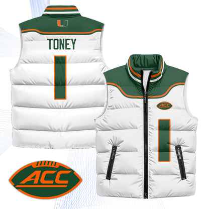 MIA 2001 Throwback Puffer Vest - Printed