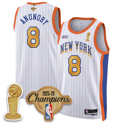NYK Champions Night Vapor Jersey - Stitched
