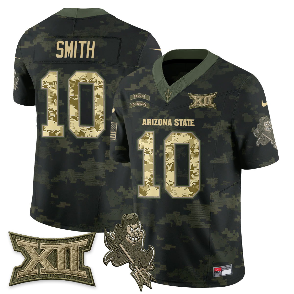 ASU 2026 Salute to Service Vapor Jersey - Stitched