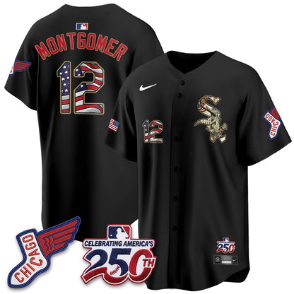 Chicago White Sox 2026 Independence Day USA Vapor Jersey - Stitched