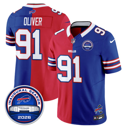Buffalo Bills 2026 Split Edition Vapor Jersey - Stitched