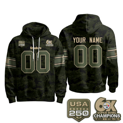PIT 2026 Salute To Service Edition Pullover Custom Hoodie - Printed