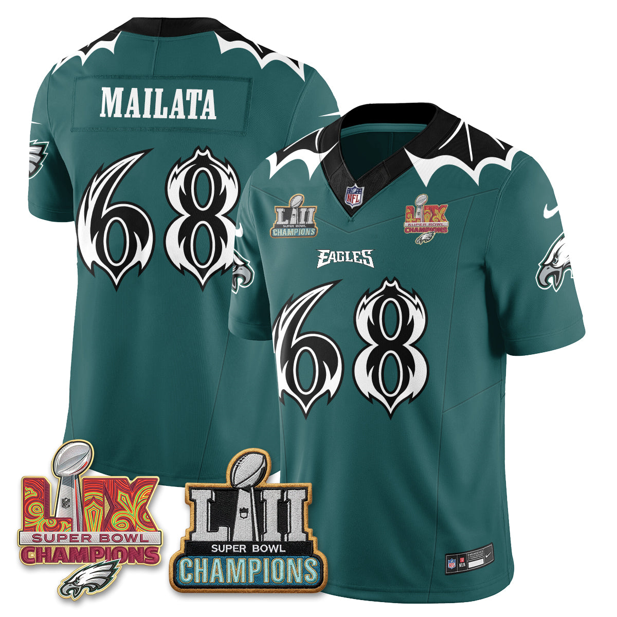 PHI x Bat Edition Vapor Jersey - Stitched