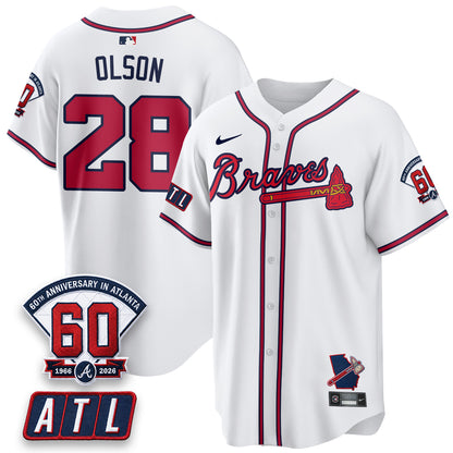 ATL 2026 60th Anniversary Vapor City Connect Limited Jersey - All Stitched