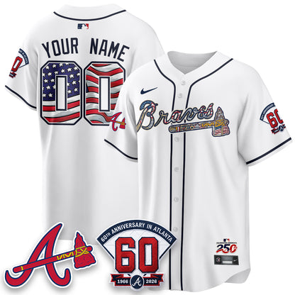 ATL 2026 Independence Day USA Vapor Limited Custom Jersey - Stitched