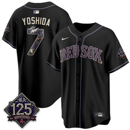 Boston Red Sox Nightmare Vapor Limited Jersey - Stitched