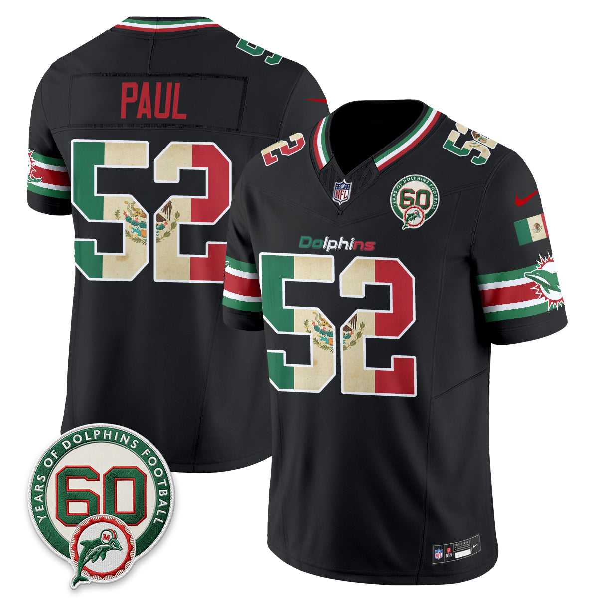 MIA Mexico Edition Vapor Jersey - Stitched