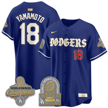 LAD Vapor Limited Jersey - Back to Back 9x Champs - All Stitched