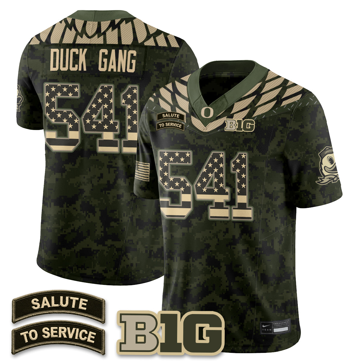ORE 2026 Salute to Service Vapor Jersey - Stitched