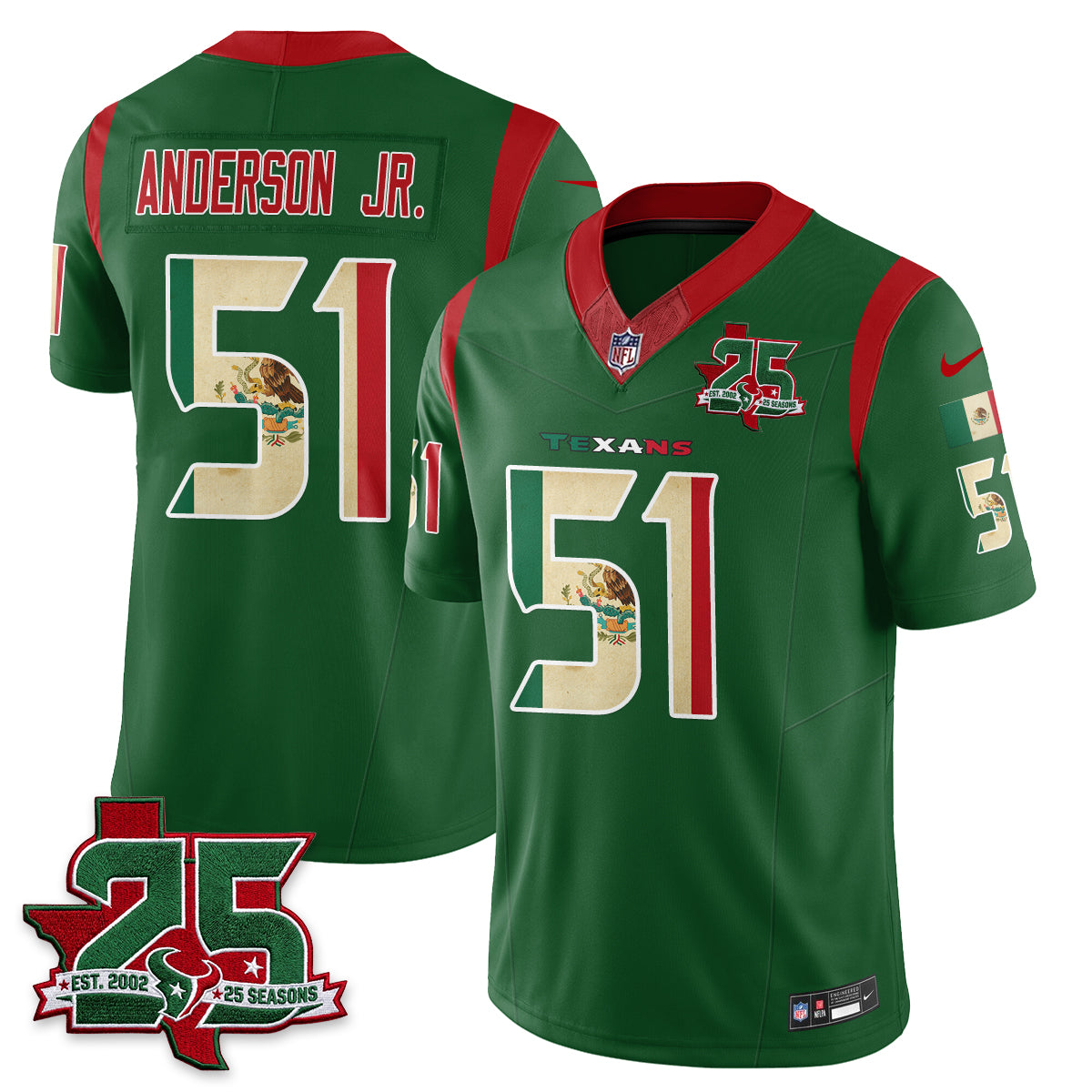 HOU 25 Seasons Mexico Style Edition - Stitched (2)