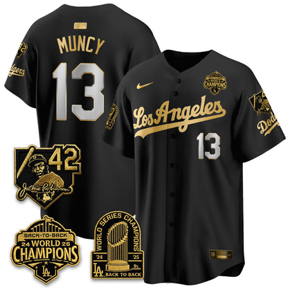 LAD 2026 New Era Gold Collection Vapor Limited Jersey - B2B Champs - All Stitched