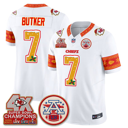 KC Xmas Edition Vapor Jersey - Stitched