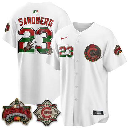 CHC A Nightmare on Wrigley Field Edition Vapor Jersey - Stitched