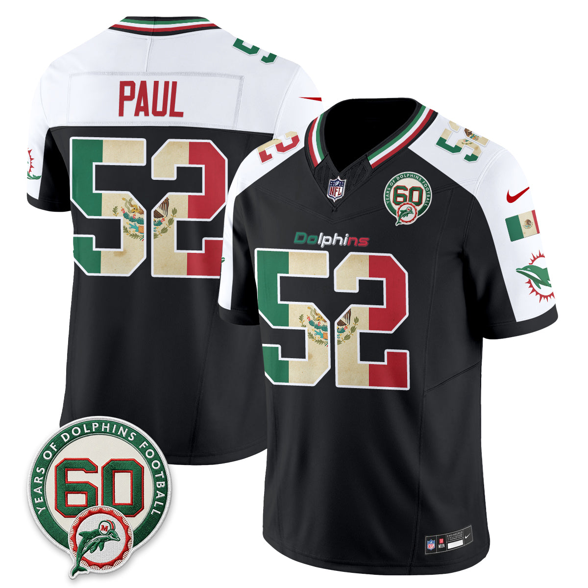 MIA Mexico Edition Vapor Jersey - Stitched