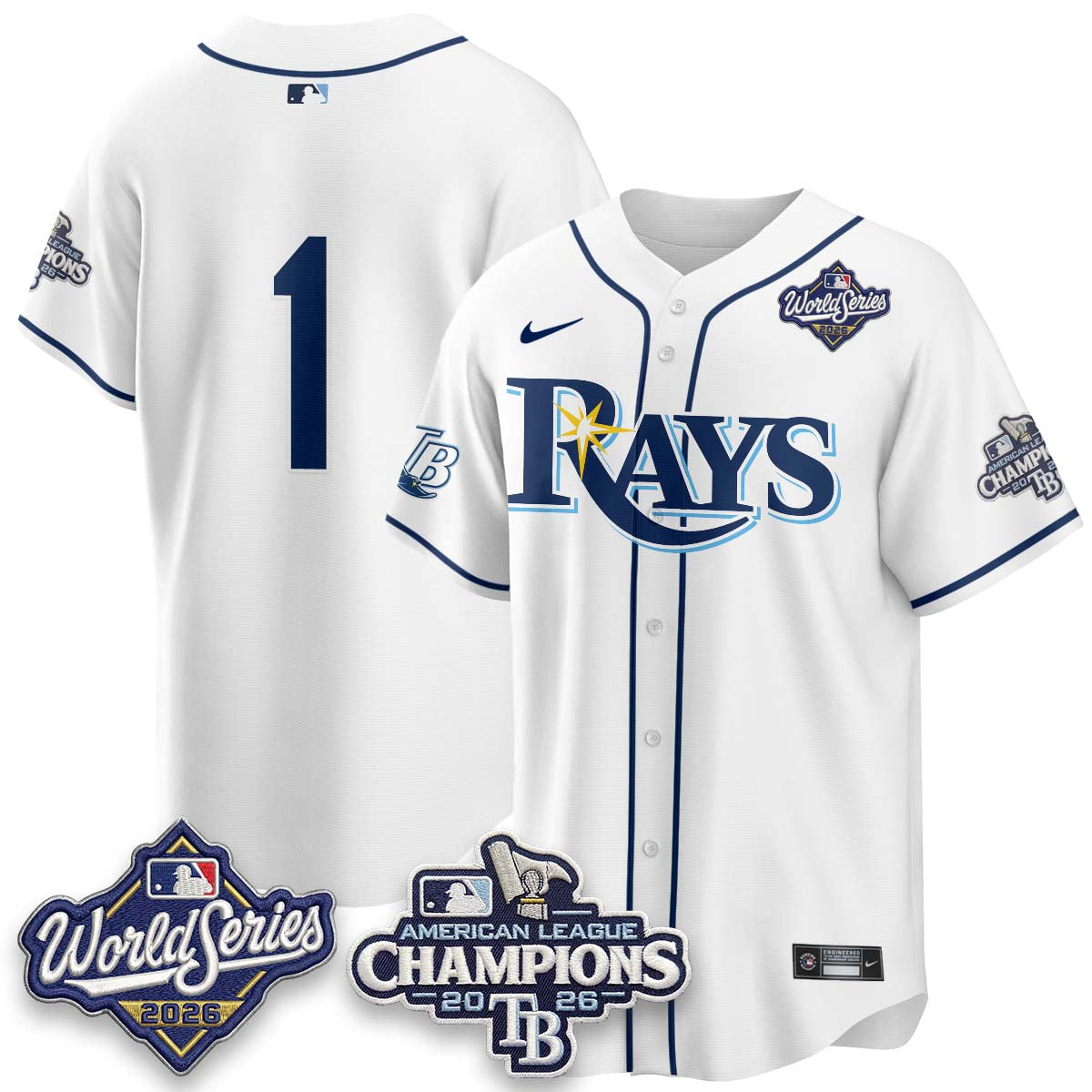 TB 2026 AL Champions Limited White Edition - Stitched