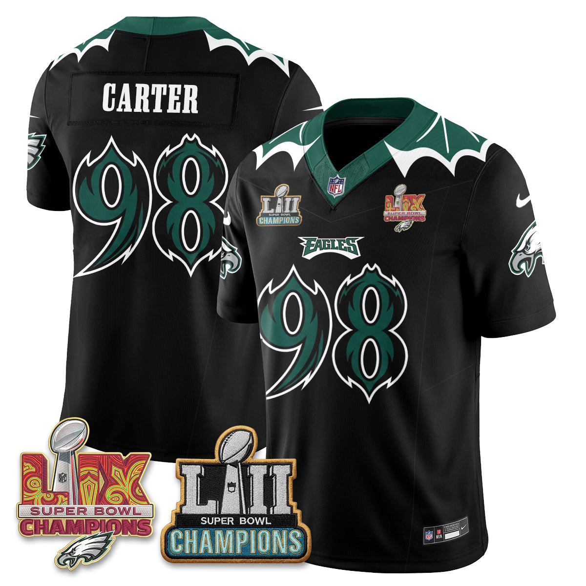 PHI x Bat Edition Vapor Jersey - Stitched
