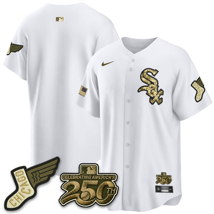Chicago White Sox Salute to Service 2026 Vapor Limited Jersey - Stitched