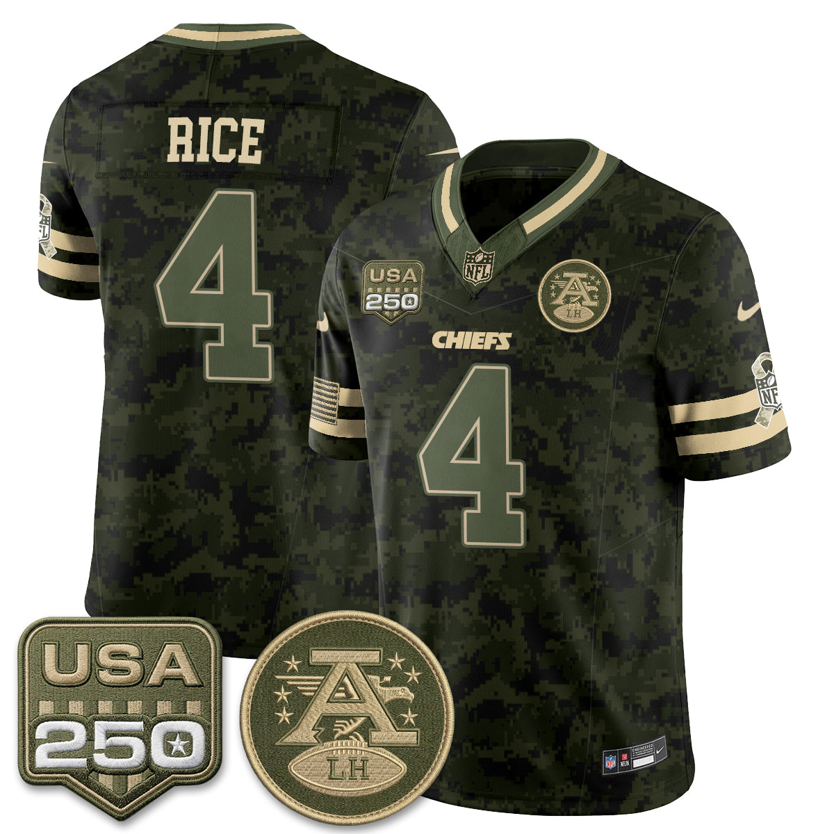 KC 2026 Salute to Service Camo Edition V2 - Stitched