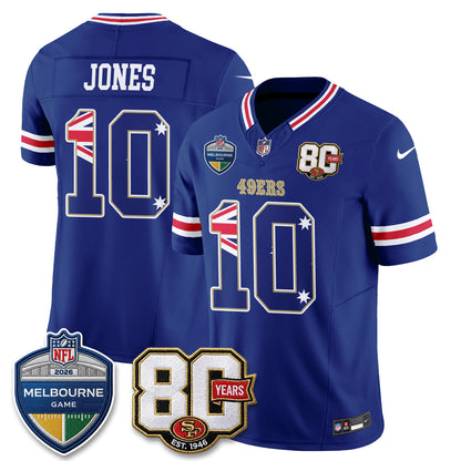 SF Melbourne Game 2026 Vapor Jersey - Stitched