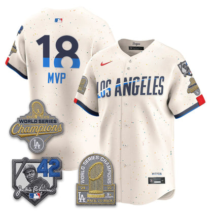 LAD -  2026 Jackie Robinson Day Vapor Limited Jersey - All Stitched