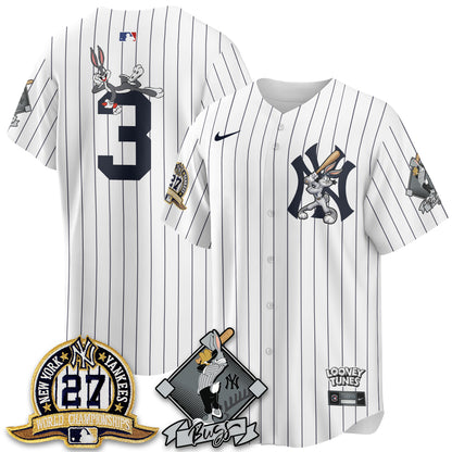 New York Yankees Bunny Vapor Limited Jersey V2- Stitched