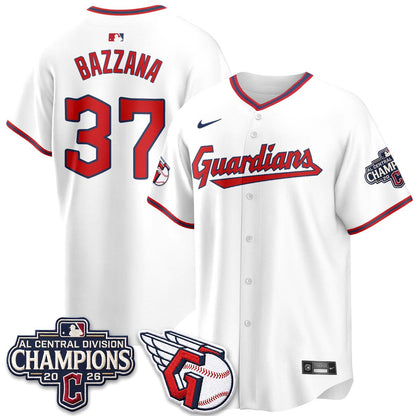 CLE 2026 AL Central Champs Vapor Jersey - Stitched