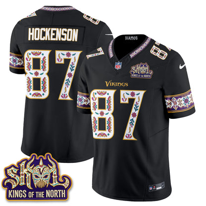 Minnesota Vikings  Latino Heritage Month Vapor Jersey - Stitched